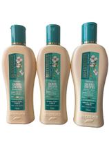 Kit 3 Shampoo Cachos Crespos Limpeza suave 250 ml Bio Extratus