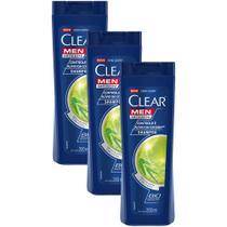 Kit 3 Shampoo Clear Men Anticaspa Controle e Alivio da Coceira 200ml Kit 3 Shampoo Clear Men Anticaspa Controle e Alivio da Coceira 200ml