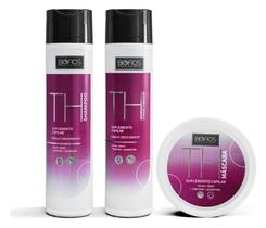 Kit 3 Shampoo Condicionador Máscara Th Biofios Profissional Kit 3 Shampoo Condicionador Máscara Th Biofios Profissional