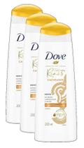 kit 3 Shampoo Dove Texturas Reais Cabelos Cacheados 200ml kit 3 Shampoo Dove Texturas Reais Cabelos Cacheados 200ml