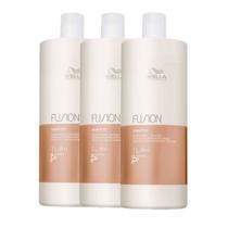 Kit 3 Shampoo Fusion 1L - Wella Professionals