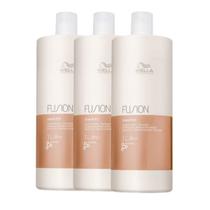 Kit 3 Shampoo Fusion 1L - Wella Professionals