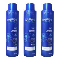 Kit 3 Shampoo Hidratante Max Care Hydrate Voga 750ml Kit 3 Shampoo Hidratante Max Care Hydrate Voga 750ml