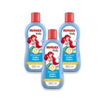 Kit 3 - Shampoo Huggies Kids Brilho Mágico 360 ml Kit 3 - Shampoo Huggies Kids Brilho Mágico 360 ml