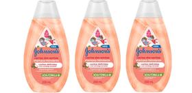 Kit 3 Shampoo Kids Cachos Dos Sonhos 400 ml - Johnson's