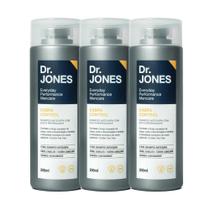 Kit 3 Shampoo Masculino Anti Caspa Control Mencare 200ml Dr Jones