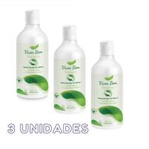 Kit 3 Shampoo Neutralizador de Odores Viver bem 480ml