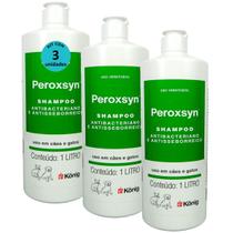 Kit 3 Shampoo Peroxsyn 1 Litro Konig Kit 3 Shampoo Peroxsyn 1 Litro Konig