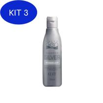 Kit 3 Shampoo Phytogen Silver Desamarelador 250Ml