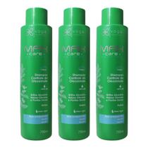 Kit 3 Shampoo Raizes Oleosas e Pontas Secas Max Care Control Voga 750ml Kit 3 Shampoo Raizes Oleosas e Pontas Secas Max Care Control Voga 750ml