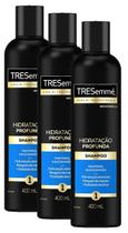 kit 3 Shampoo Tresemmé Hidratação Profunda 400ML kit 3 Shampoo Tresemmé Hidratação Profunda 400ML