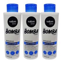 Kit 3 Shampoos S.o.s Bomba Original Salon Line