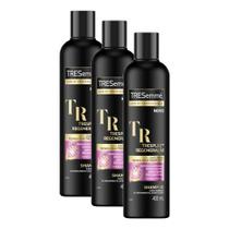 Kit 3 Shampoos TRESemmé TRESplex Regeneração 400ml cada Kit 3 Shampoos TRESemmé TRESplex Regeneração 400ml cada