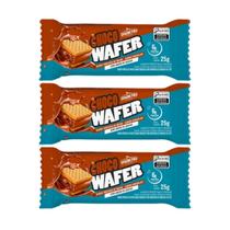 Kit 3 Shark Wafer 6g Proteina Chocolate 25g Zero Açucar Shark Pro Kit 3 Shark Wafer 6g Proteina Chocolate 25g Zero Açucar Shark Pro