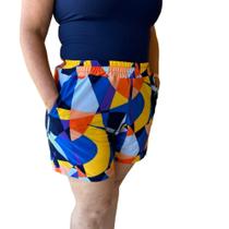 Kit 3 short liganete plus size 8057