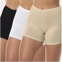 KIT 3 Short Segunda Pele Curto KIT 3 Short Segunda Pele Curto