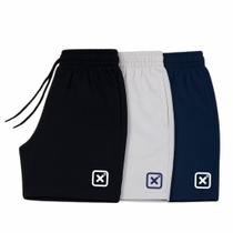 Kit 3 short txc logo x plus size bermuda tactel elastano agro dry fit country Kit 3 short txc logo x plus size bermuda tactel elastano agro dry fit country