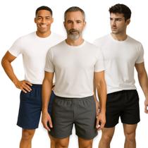 Kit 3 Shorts Bermudas Academia Treino Corrida Masculina TRAINING 182