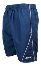 Kit 3 Shorts Bermudas Tactel Leve Macio Elástico Cordão Barbante 3 Bolsos Viés Listras Academia