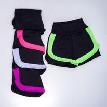 Kit 3 Shorts Duplos Feminino Para Academia Cores Sortidas Kit 3 Shorts Duplos Feminino Para Academia Cores Sortidas