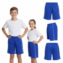 Kit 3 Shorts Escolar Infantil 1 ao 8 Volta às Aulas Uniforme Escolar Kit 3 Shorts Escolar Infantil 1 ao 8 Volta às Aulas Uniforme Escolar