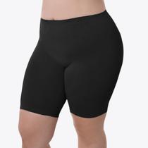 Kit 3 Shorts Loba Plus Sem Costura Lupo 41806-001 Kit 3 Shorts Loba Plus Sem Costura Lupo 41806-001