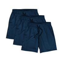 Kit 3 Shorts Masculino Elastano Premium Azul WSS Classic Kit 3 Shorts Masculino Elastano Premium Azul WSS Classic
