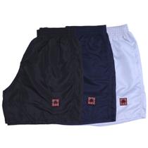 kit 3 Shorts Masculino Plus Size Tactel g1-g2-g3