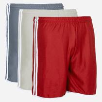 Kit 3 Shorts Masculinos Esporte Sport Futebol Fitness Calçao