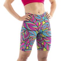 Kit 3 Shorts Meia Coxa ou Bermuda Ciclista Estampada Suplex