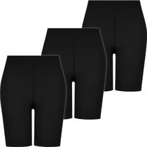 Kit 3 Shorts Modelador Lupo Cinta Abdominal Diminui Barriga Levanta Bumbum Bermuda Emagrecedora Calcinha Sinta Kit 3 Shorts Modelador Lupo Cinta Abdominal Diminui Barriga Levanta Bumbum Bermuda Emagrecedora Calcinha Sinta