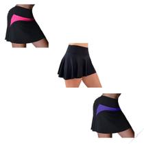 Kit 3 Shorts Saia Fitness Feminino - Beach Tennis - WM