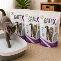 Kit 3 Silica Gato Cristal Gatex 4,2kg Areia Antiodor Pet Kit 3 Silica Gato Cristal Gatex 4,2kg Areia Antiodor Pet