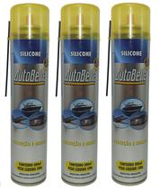 Kit 3 Silicone Autobelle Multiuso 300 Ml Carro Barco Avião Kit 3 Silicone Autobelle Multiuso 300 Ml Carro Barco Avião