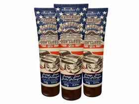 Kit 3 Silicone Gel Perfumado Protege Limpa Brilho America 250g Brilho Perfume Proteção