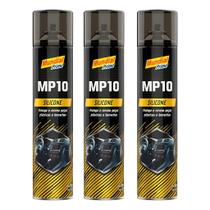 Kit 3 Silicone Spray Aerosol 300ml MP10 Mundial Prime Neutro