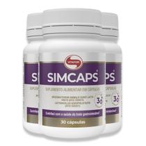 Kit 3 Simcaps Vitafor 30 Cápsulas