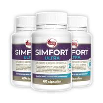Kit 3 Simfort Ultra 6 Cepas Probióticos 60 Cápsulas Vitafor Kit 3 Simfort Ultra 6 Cepas Probióticos 60 Cápsulas Vitafor