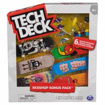 Kit 3 Skate De Dedo E Acessórios Toy Machine - Tech Deck