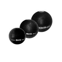 Kit 3 Slam Ball 24kg Medicine Treino Força Fit Preta Liveup