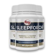 Kit 3 Sleepfor Vitafor 60 Cápsulas Kit 3 Sleepfor Vitafor 60 Cápsulas