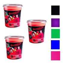 Kit 3 Slime Gelastica Enaldinho Youtuber C/ Bolinha Surpresa