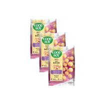 Kit 3 Snack Good Soy Sabor Bacon 25g