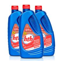 Kit 3 Solução Água de Poço Eliminador de Metais Hth Para Piscina Kit 3 Solução Água de Poço Eliminador de Metais Hth Para Piscina