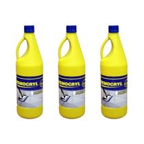 Kit 3 Solução de Limpeza para Porcelanato Remocryl 1Lt Kit 3 Solução de Limpeza para Porcelanato Remocryl 1Lt