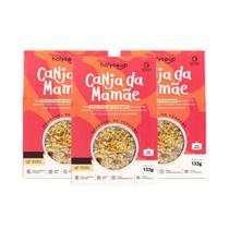 Kit 3 Sopa Canja Da Mamãe Sem Glúten Holysoup 133g