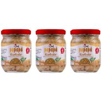 Kit 3 Sopinha de Bebê Papapá Orgânico Refeição Comida Infantil LaChef Caseirinho Risotinho 180g