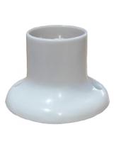 Kit 3 Soquete Para Lâmpada De Teto Fixo Branco - Ilumi Kit 3 Soquete Para Lâmpada De Teto Fixo Branco - Ilumi