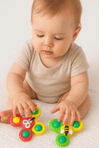Kit 3 Spinner Baby c/ Ventosa Brinquedo Sensorial Infantil