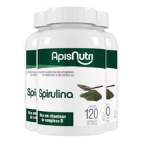 Kit 3 Spirulina Apisnutri 120 cápsulas